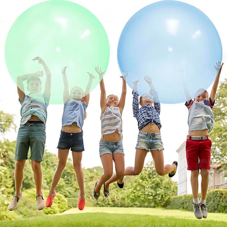 2pcs Giant Bubble Balls Water Balloons Quick Fill Large Beach Balls