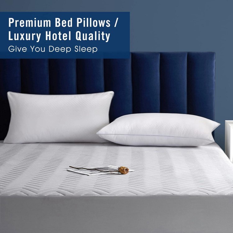 Bed Pillows for Sleeping 2 Pack, Standard Size