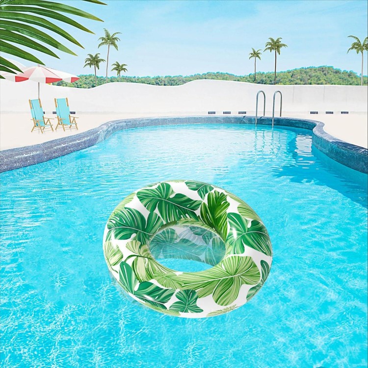 Inflatable Pool Floats Rings - Water Floaty Toys - Suitable for Teens Aged 12+