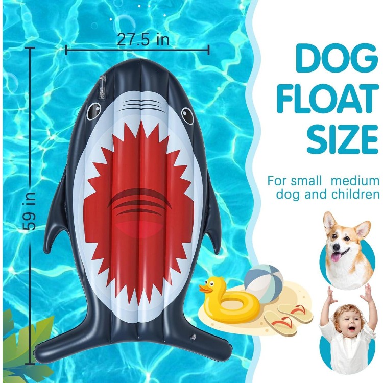 Dog Float for Pool - Inflatable Rafts for Pets, Swimming Pool Ride-ons