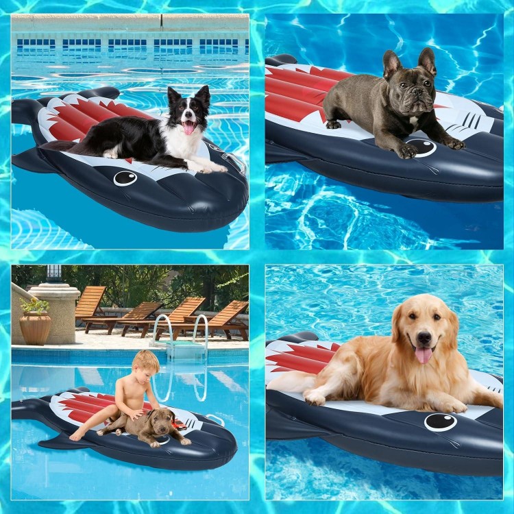 Dog Float for Pool - Inflatable Rafts for Pets, Swimming Pool Ride-ons