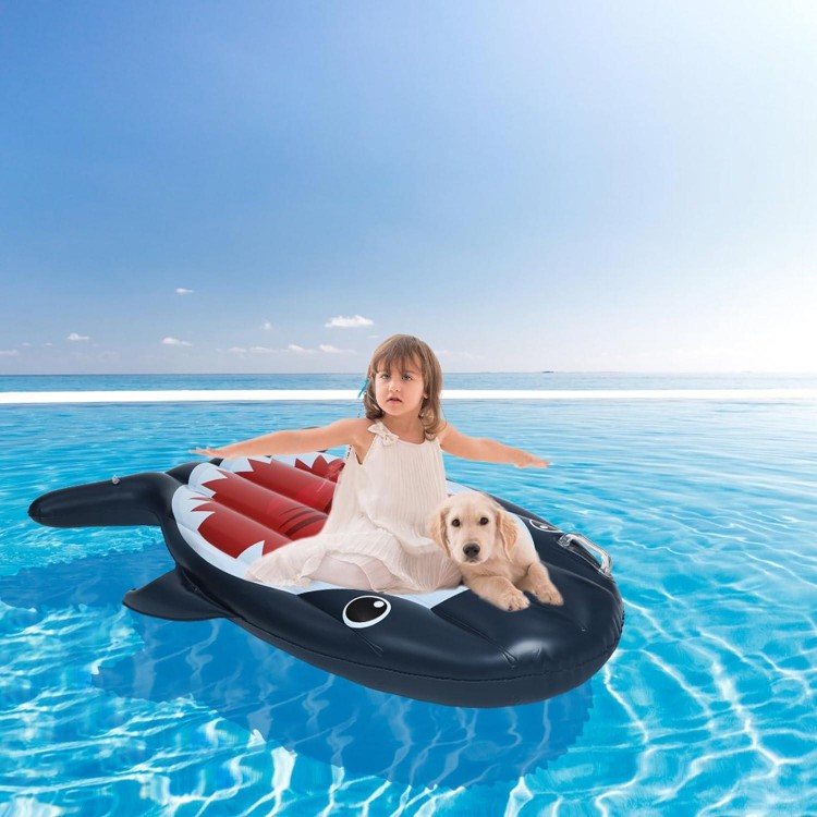 Dog Float for Pool - Inflatable Rafts for Pets, Swimming Pool Ride-ons