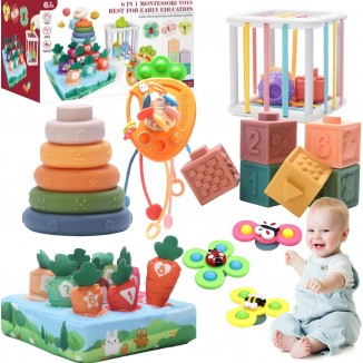 Baby Toys 0-6-12 Months Montessori Toys for 1-3 Years Old