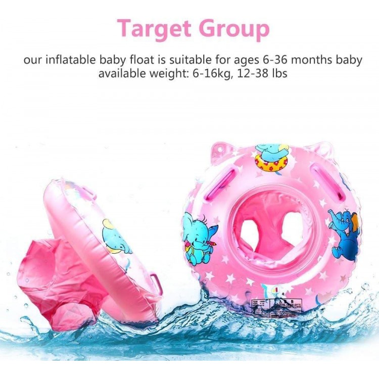 Baby Swimming Float, Inflatable Swimming Ring