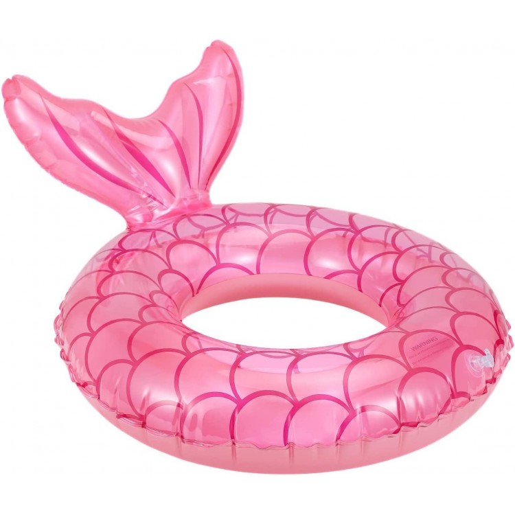 Inflatable Swimming Ring, Children Cute Pool Float