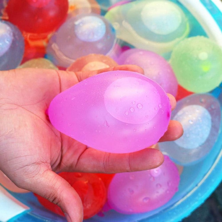 500 Pack Water Balloons with Quick Refill Kits, Eco-Friendly Latex Water