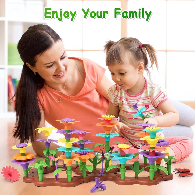 272 PCS Flower Garden Building Set for Girls Toys, Birthday Gifts Toys