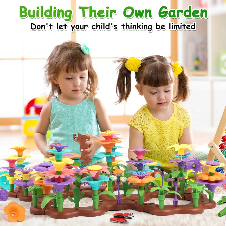 272 PCS Flower Garden Building Set for Girls Toys, Birthday Gifts Toys