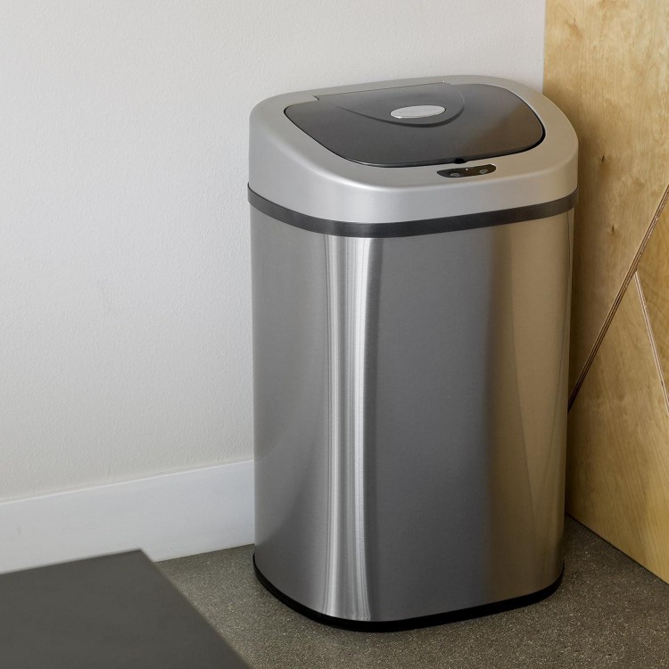 Automatic Touchless Infrared Motion Sensor Trash Can