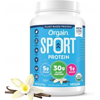 Organic Sport Vegan Protein Powder, Vanilla - 30g
