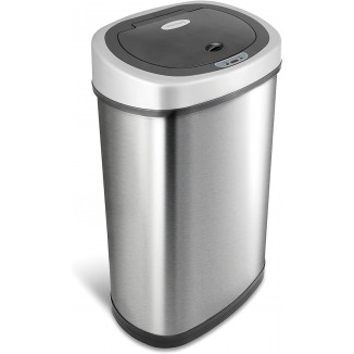 Automatic Touchless Infrared Motion Sensor Trash Can, 13 Gal 50L