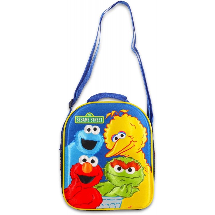 Sesame Street Lunch Box for Toddlers - Elmo Lunch Bag Bundle Inclues Sesame Street Lunch Box