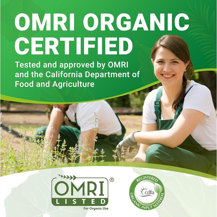 100% Pure Organic Worm Castings Fertilizer, 30-Pounds
