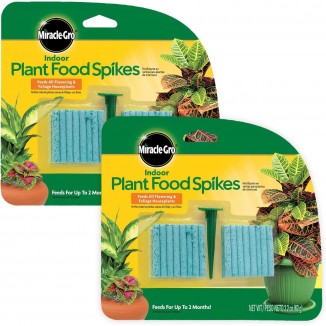 Indoor Plant Food Spikes, Includes 48 Spikes - Continuous Feeding