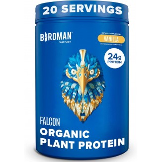Organic Vegan Protein Powder Vanilla, 24g Protein