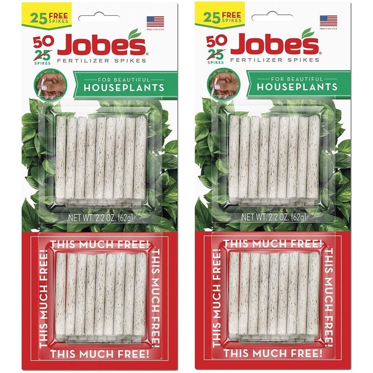 5001T Houseplant Indoor Fertilizer Food Spikes, 50 Pack(2)