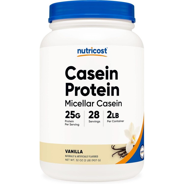 Casein Protein Powder 2lb Vanilla - Micellar Casein