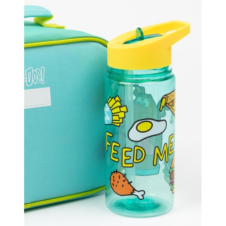 Scooby-Doo 3 Piece Lunch Box Set | Kids Mystery Machine Lunch Bag, Bottle