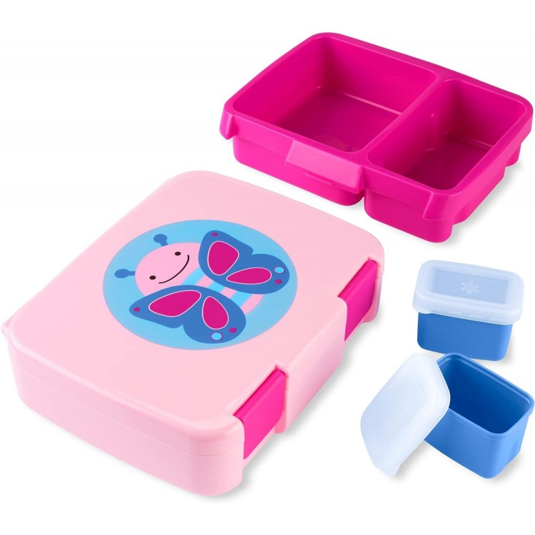 Skip Hop Kids Bento Lunch Box, Ages 3+, Zoo Butterfly