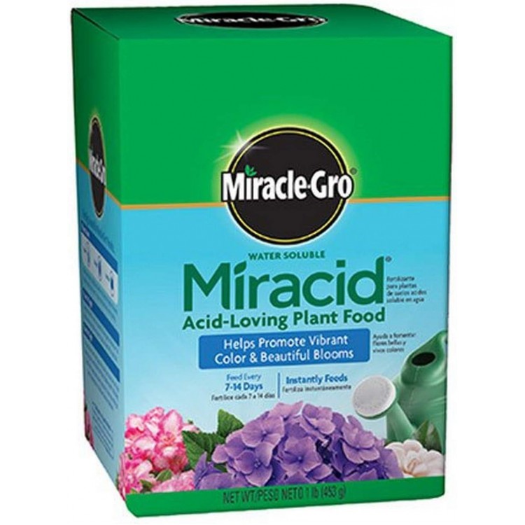 Company Miracle-Gro 1750011 Water Soluble Miracid Acid-Loving Plant Food