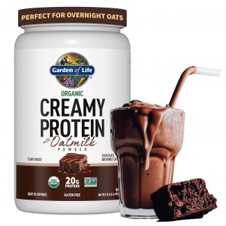 Creamy Organic Vegan Protein Powder + OatMilk