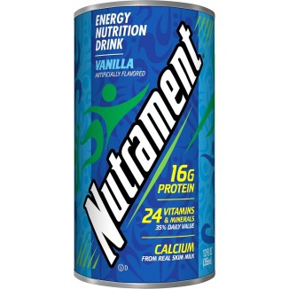 Nutrament Nutritional Drink, Vanilla, 12 Ounce (Pack of 12)