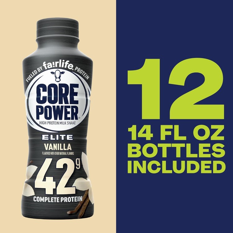 42g High Protein Milk Shake Bottle, Ready To Drink for