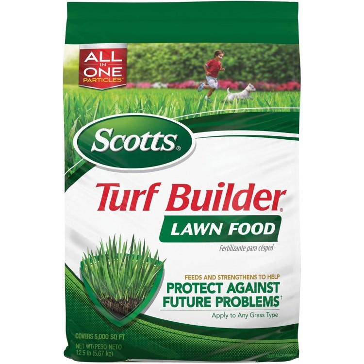 Lawn Food - Fertilizer for All Grass Types, 5,000 sq. ft., 12.5 lbs.