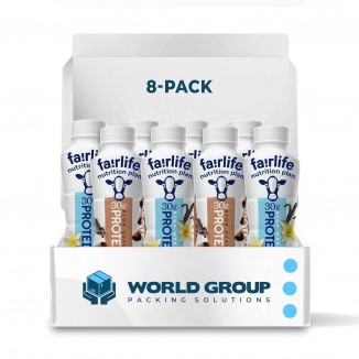 Fairlife High Protein Shake Bottles - Vanilla and Chocolate Variety (8 Pack) 