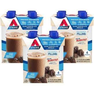 Atkins Dark Chocolate Royale Protein Shake, 15g