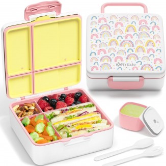 Bento Lunch Box for Kids - Leak Proof Toddler Bento Box