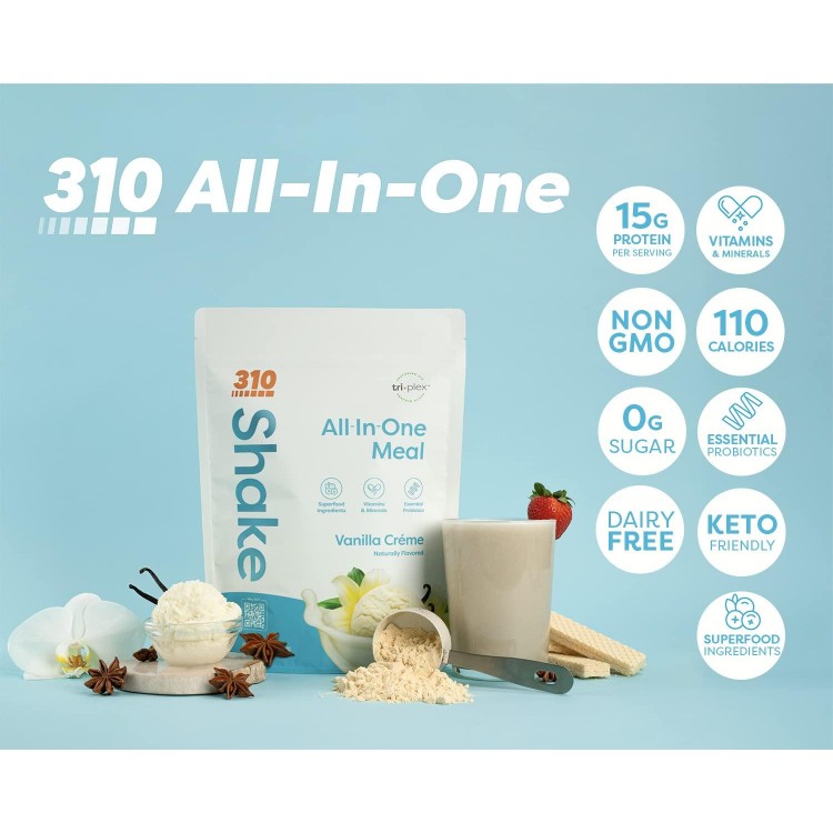 All-In-One Meal Replacement Shake Starter Kit - Fiber