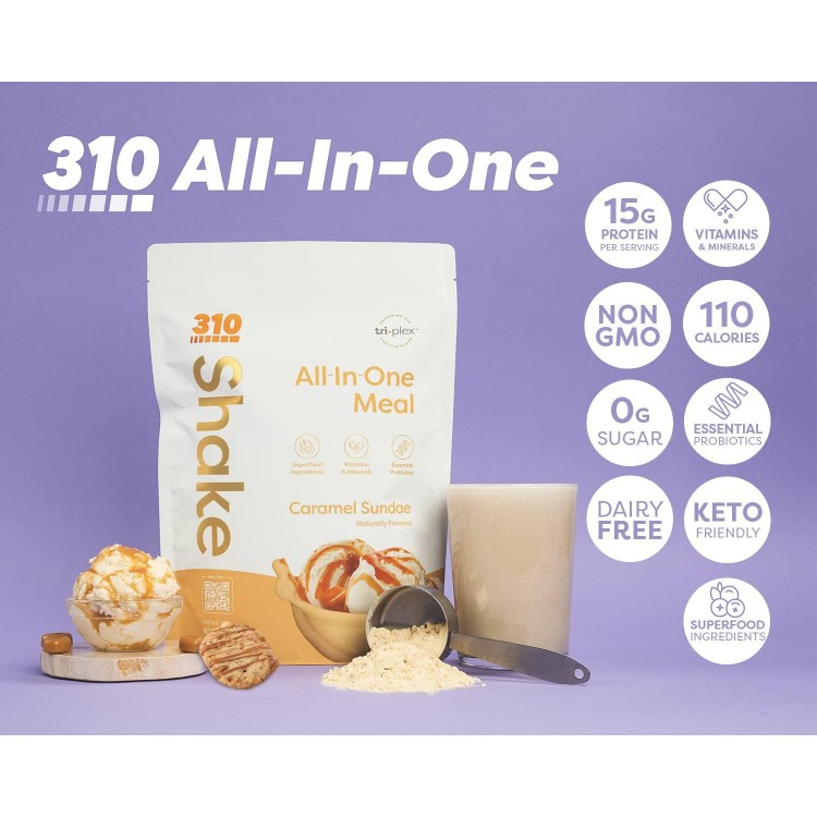 All-In-One Meal Replacement Shake Starter Kit - Fiber