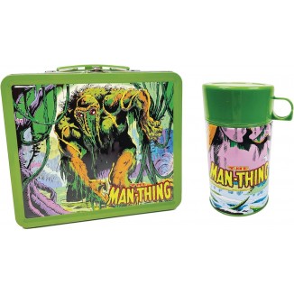 San Diego Previews Exclusive 2023 Marvel Man-Thing Lunchbox and Beverage Container