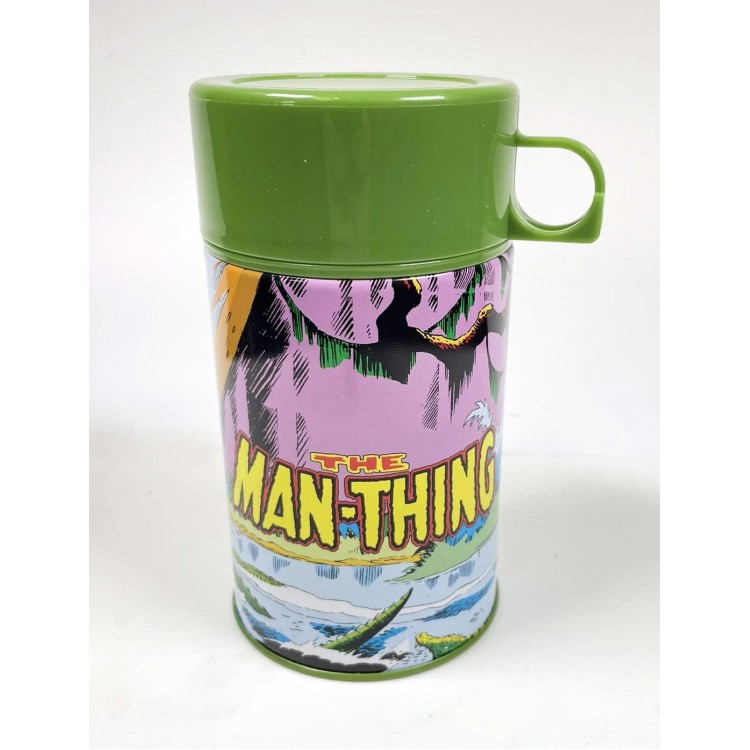 San Diego Previews Exclusive 2023 Marvel Man-Thing Lunchbox and Beverage Container