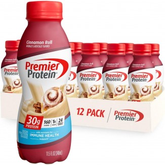 Premier Protein Shake, 30g Protein, 1g Sugar,24 Vitamins&Minerals Nutrients to Support Immune Health