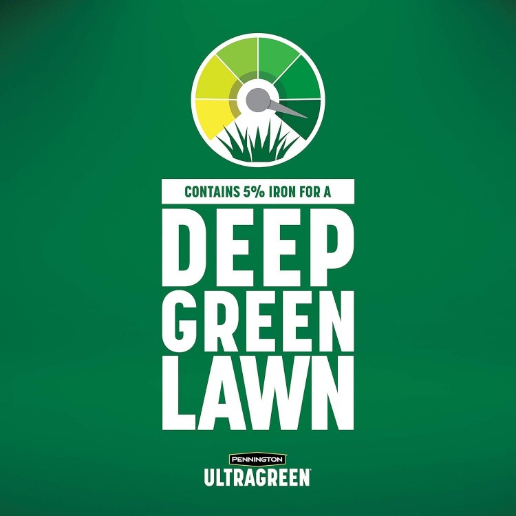100536576 UltraGreen Lawn Fertilizer, 14 LBS, Covers 5000 Sq Ft
