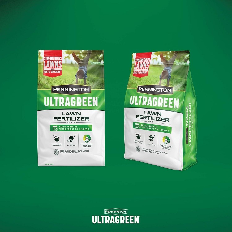 100536576 UltraGreen Lawn Fertilizer, 14 LBS, Covers 5000 Sq Ft