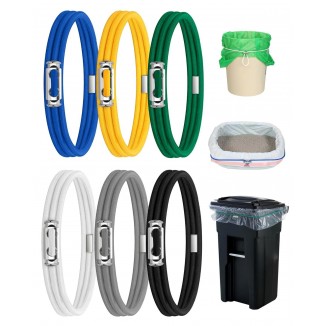 8-33 Gallon Trash Cans Multifunction Bands Litter Box Bands
