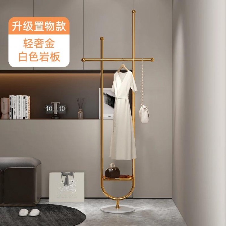 Designer Corner Clothes Hanger Hotel Modern Garment Boutique Clothes Hanger Floor Aesthetic Colgador De Ropa Hallway Furniture