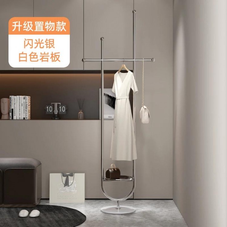 Designer Corner Clothes Hanger Hotel Modern Garment Boutique Clothes Hanger Floor Aesthetic Colgador De Ropa Hallway Furniture