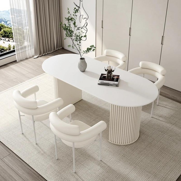 Luxury Nordic Dining Table Legs Metal Modern Space Savers Dining Table Living Minimalist Mesas De Comedor Room Furniture