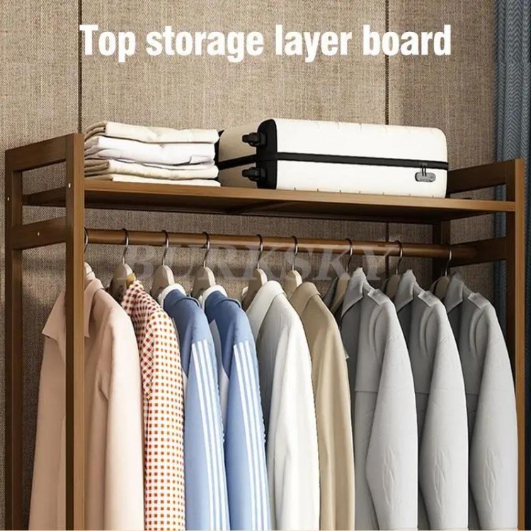 Hanger Furniture Clothes Rack Coat Clothing Rack Wardrobe System Stand Hangers For Clothes Shelf Storage Wall Shelve For Bedroom