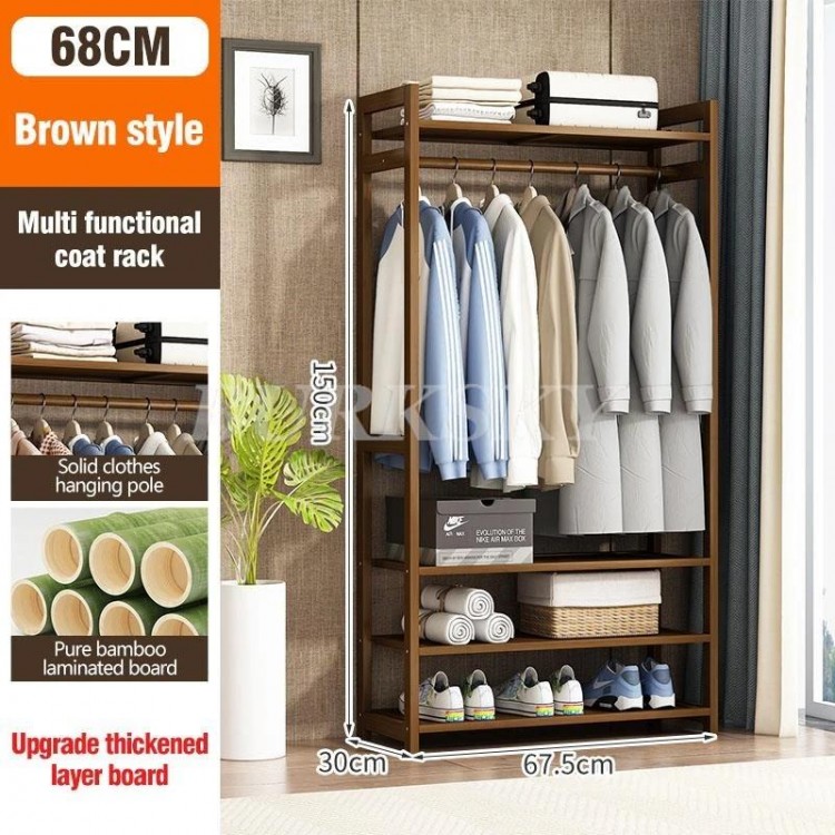 Hanger Furniture Clothes Rack Coat Clothing Rack Wardrobe System Stand Hangers For Clothes Shelf Storage Wall Shelve For Bedroom