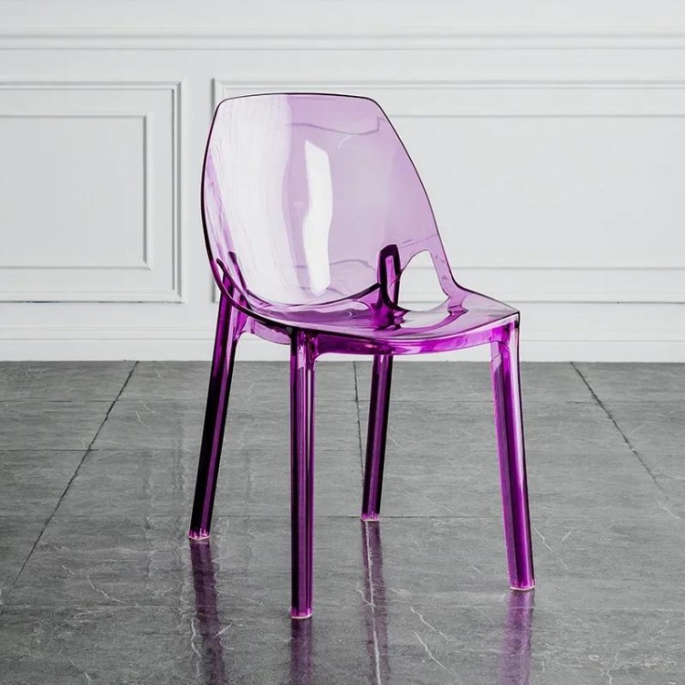 Plastic Banquet Chairs Modern Garden Transparen