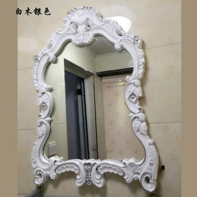 Floor Vintage MirrorsLuxury Standing Large Irregular Vanity Mirror Cosmetic Dressing Room Wall Decoration