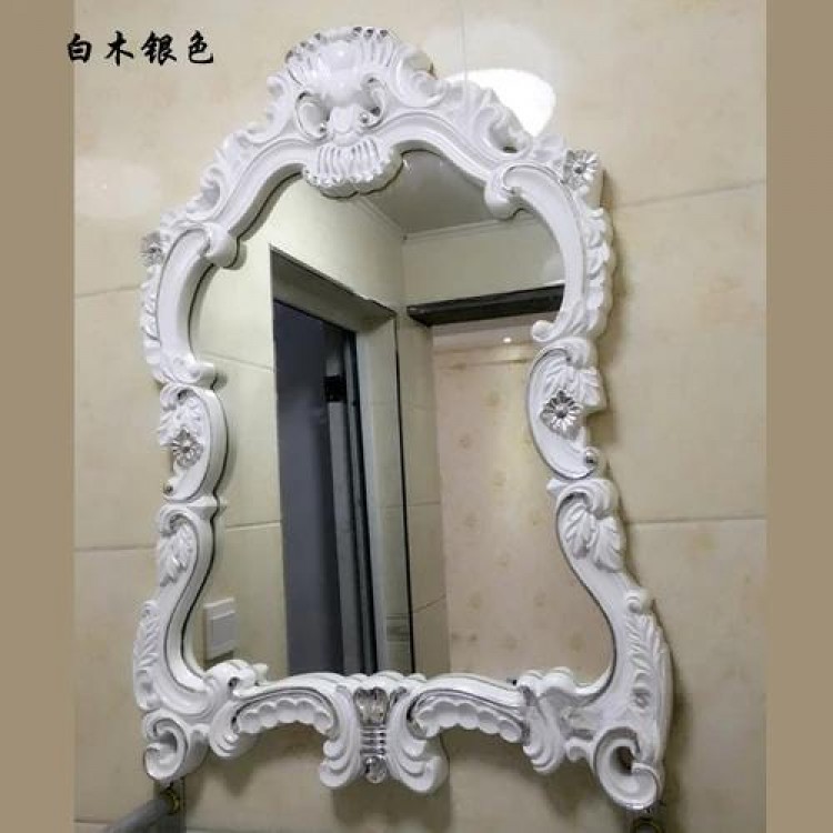 Floor Vintage MirrorsLuxury Standing Large Irregular Vanity Mirror Cosmetic Dressing Room Wall Decoration