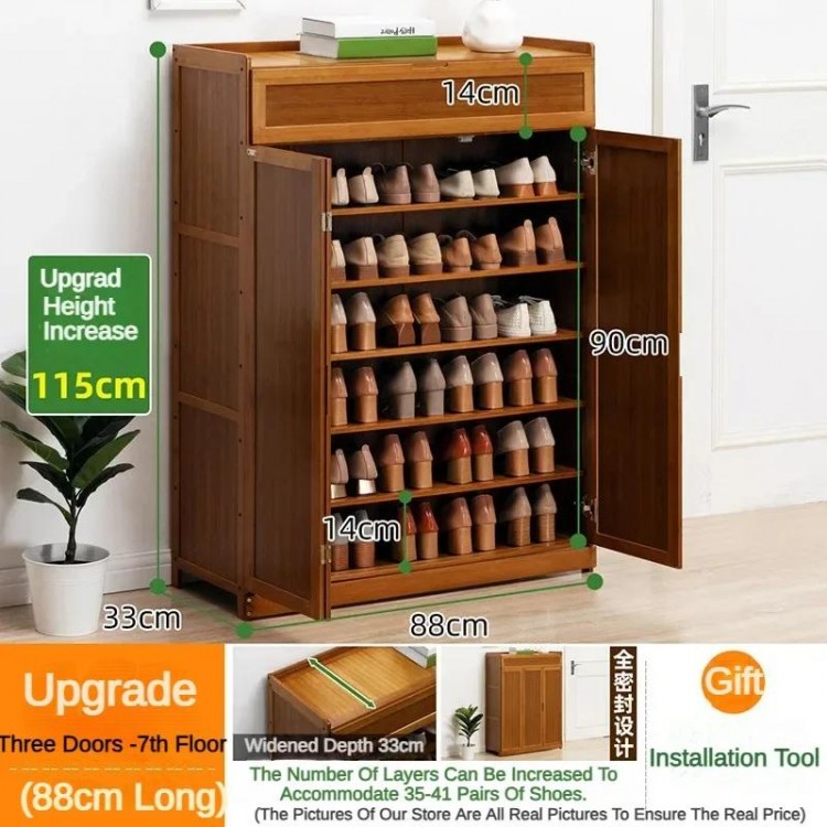 Organizer Shoe Cabinet Household Door Storage Dustproof Simple Shoe Shelf Multi-layer Economic Designer Scarpiera Home Furniture