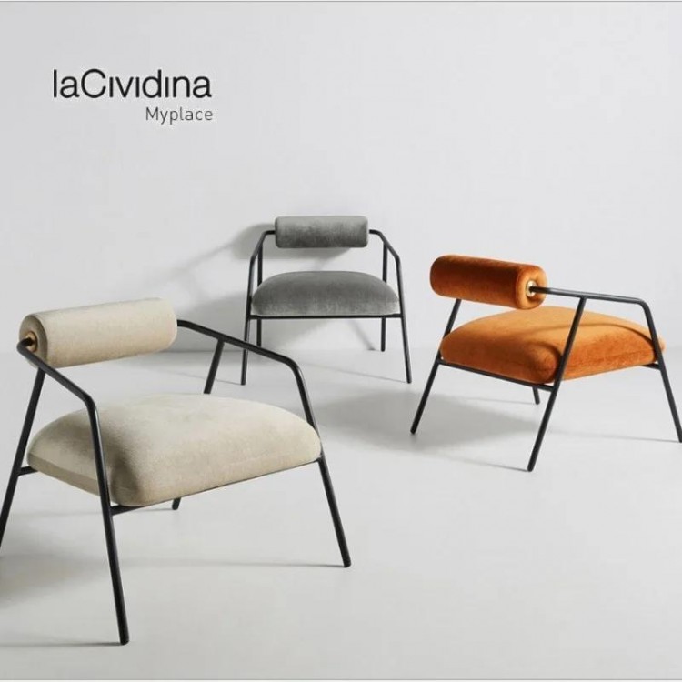 Minimalist Style Simple Italian Style Light Luxury Lazy Single Sofa Chair Post-Modern Creative Home Living Room Leisure Chair