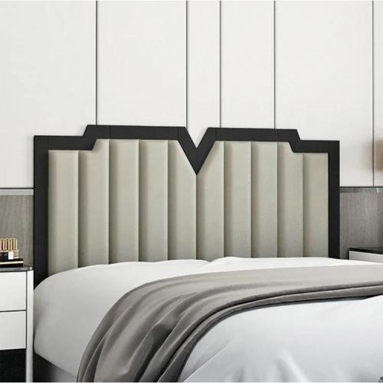 Customized Headboard Soft Bag Hotel Anti-collision Self-adhesiv Headrest Cushion Wall Enclosure Cabecero Cama 135 Head Board